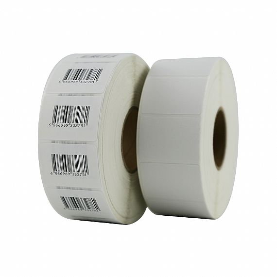 40X30MM Barcode-Klebeetikett Direkte Thermoetiketten