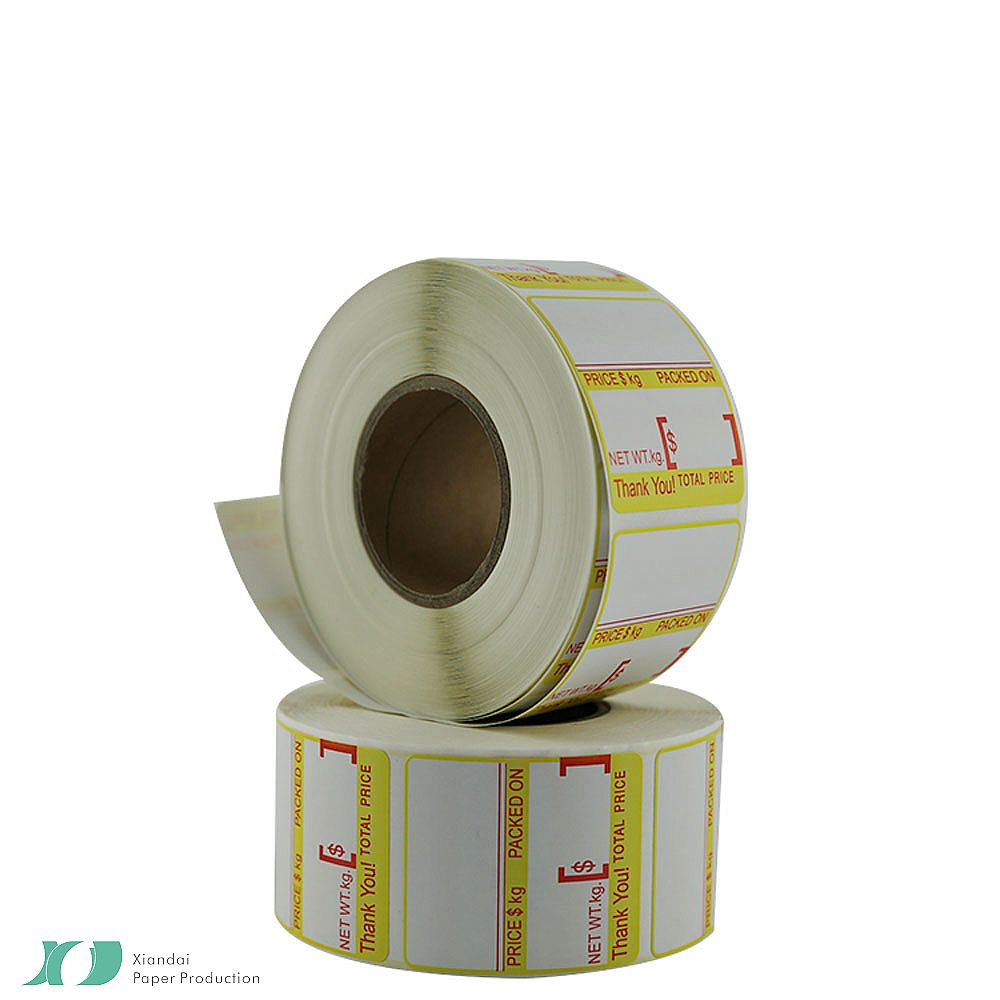 Waterproof Sticker Paper Material Jumbo Roll Thermal Adhesive Paper - China  Sticker Paper, Sticker