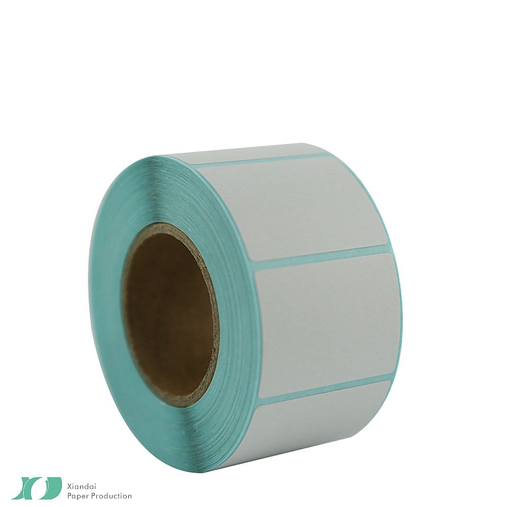 Printed sticker label roll