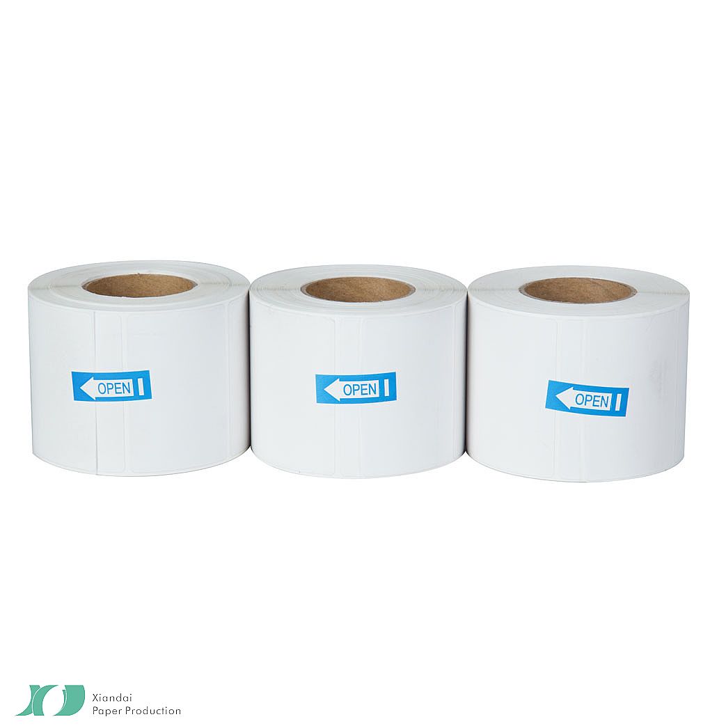 Blank Sticker paper roll