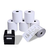 Rollos de papel térmico de 57 x 57 mm - TP240118