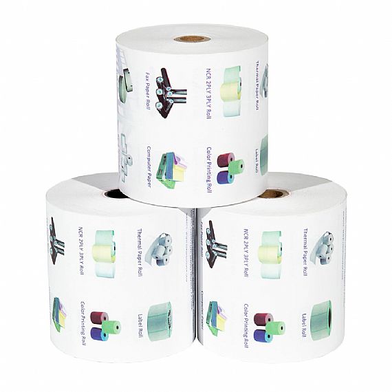 3 1/8" cash register paper rolls